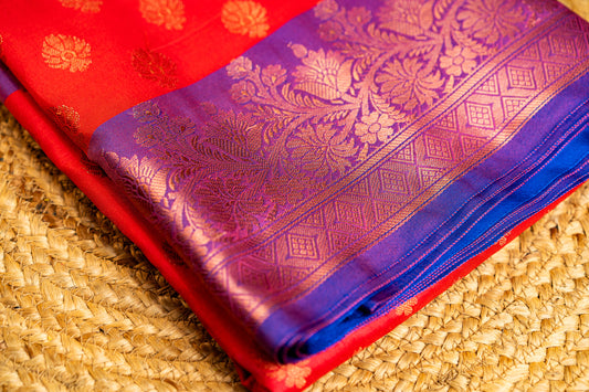 Banarasi saree with zari work