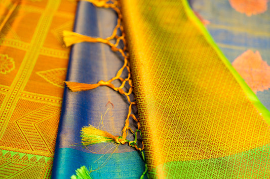 Banarasi saree with zari work