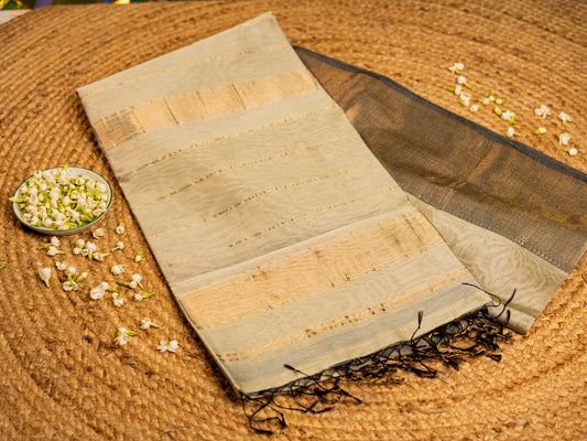 Maheshwari Zari Line Pallu Saree