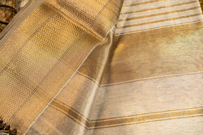 Exclusive Maheshwari Tissue Sarees with Butti Weaving on Overall Body