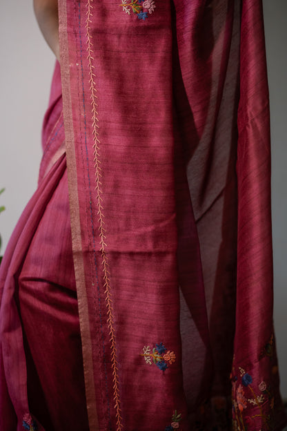 Chanderi- Katha Stitch