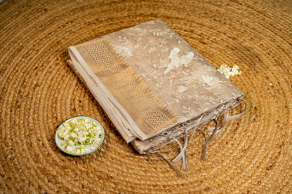 Tissue by Kota- floral and nature inspired Tonal Threadwork