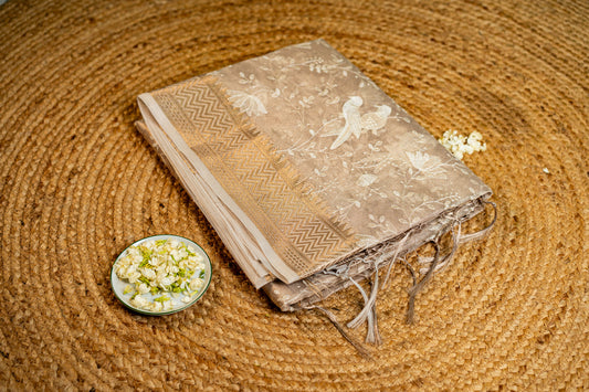 Tissue by Kota- floral and nature inspired Tonal Threadwork