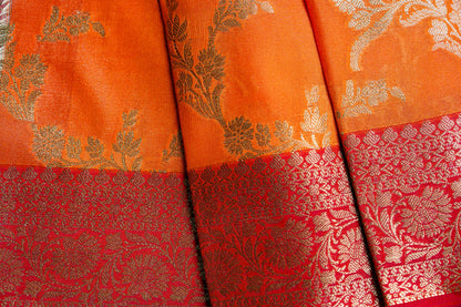 Banarasi Saree with Meenakari jaal work