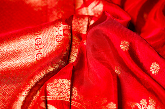 Crepe Silk with motifs
