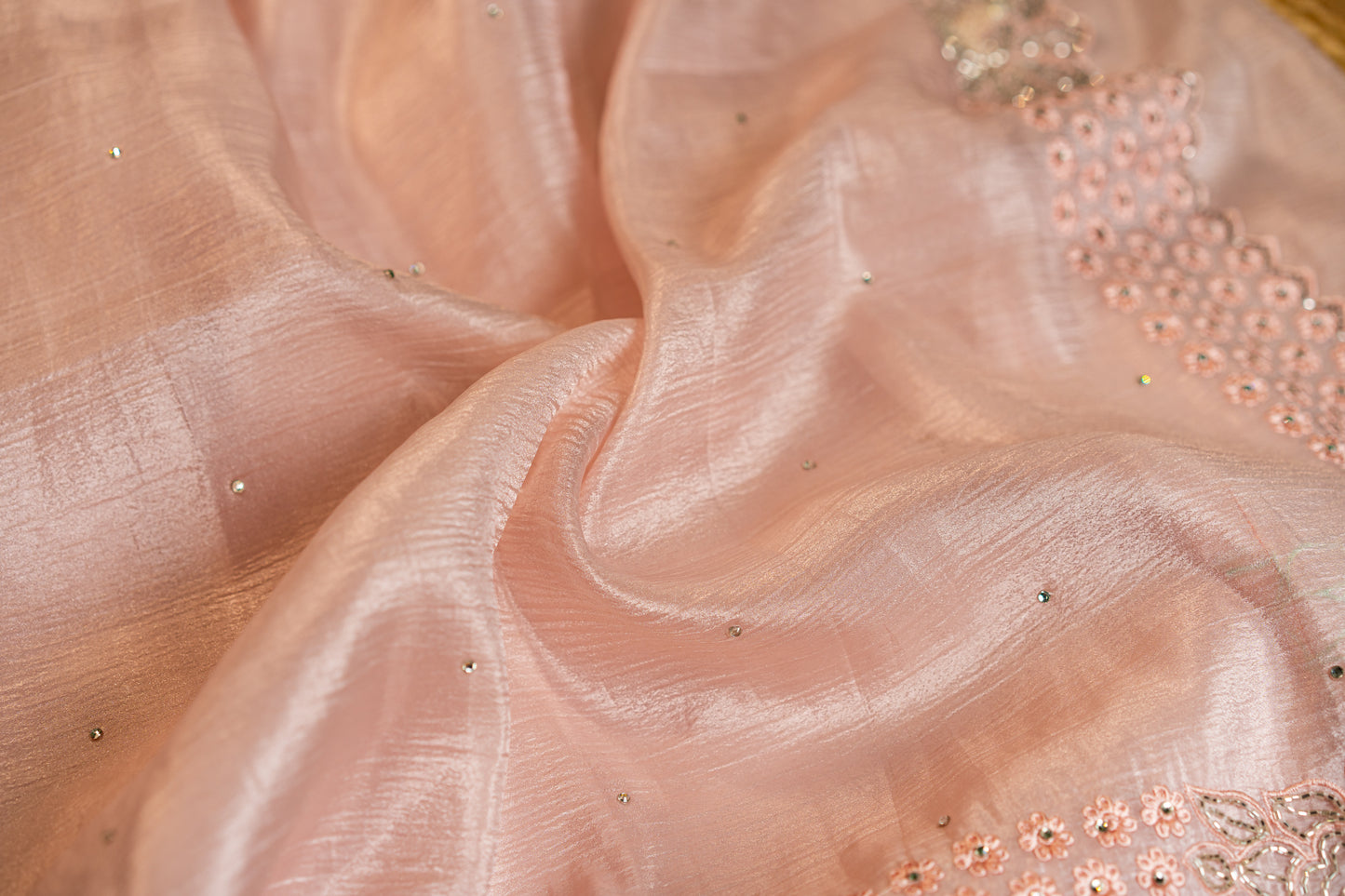 Crush Tissue-Glass Beads and Sequins: