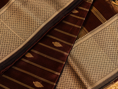 Maheshwari Resham Thread & Zari Border Sarees with all over Thread & Zari Butti weaving