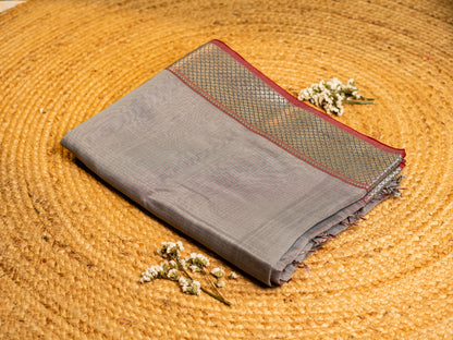 Zari Skirt Border with plain body