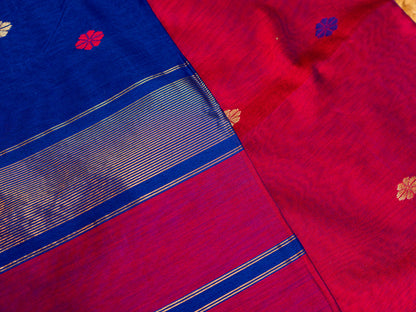 Maheshwari Resham Thread Border with all over Thread Butti Weaving