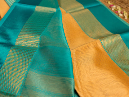 Exclusive Maheshwari Zari & Resham Thread Border