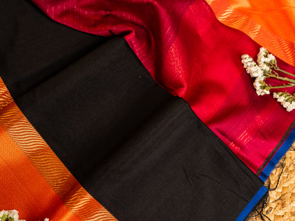 Maheshwari Ganga Jamuna Resham Thread Border